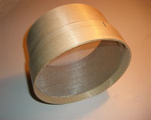 Melsigte, grovmasket, dia 17,5 cm